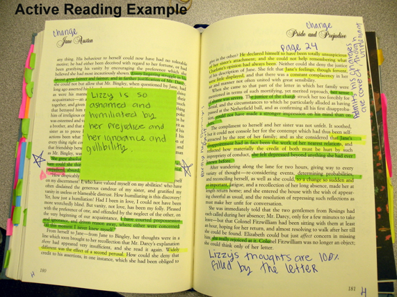 annotate text vce english