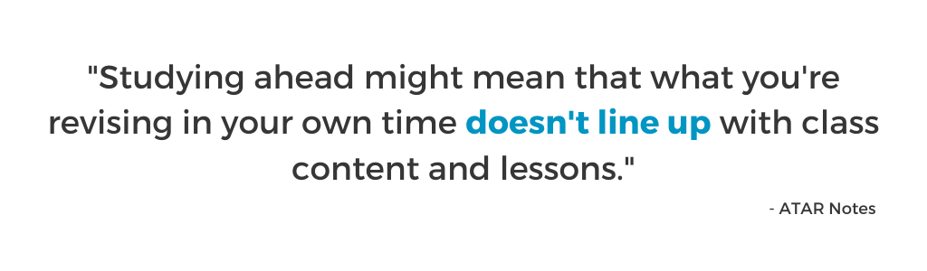 How to learn class content in Year 12 - ATAR Notes